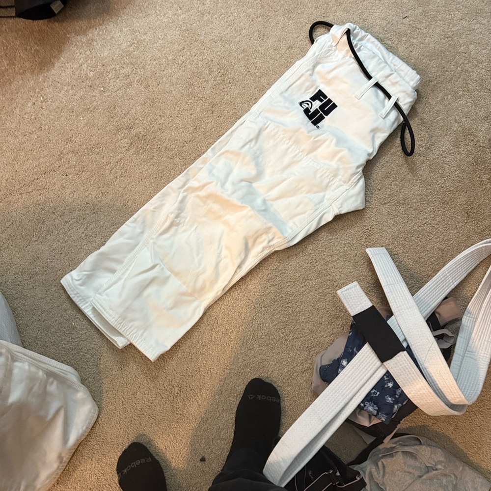 Fuji White Martial Arts Pants